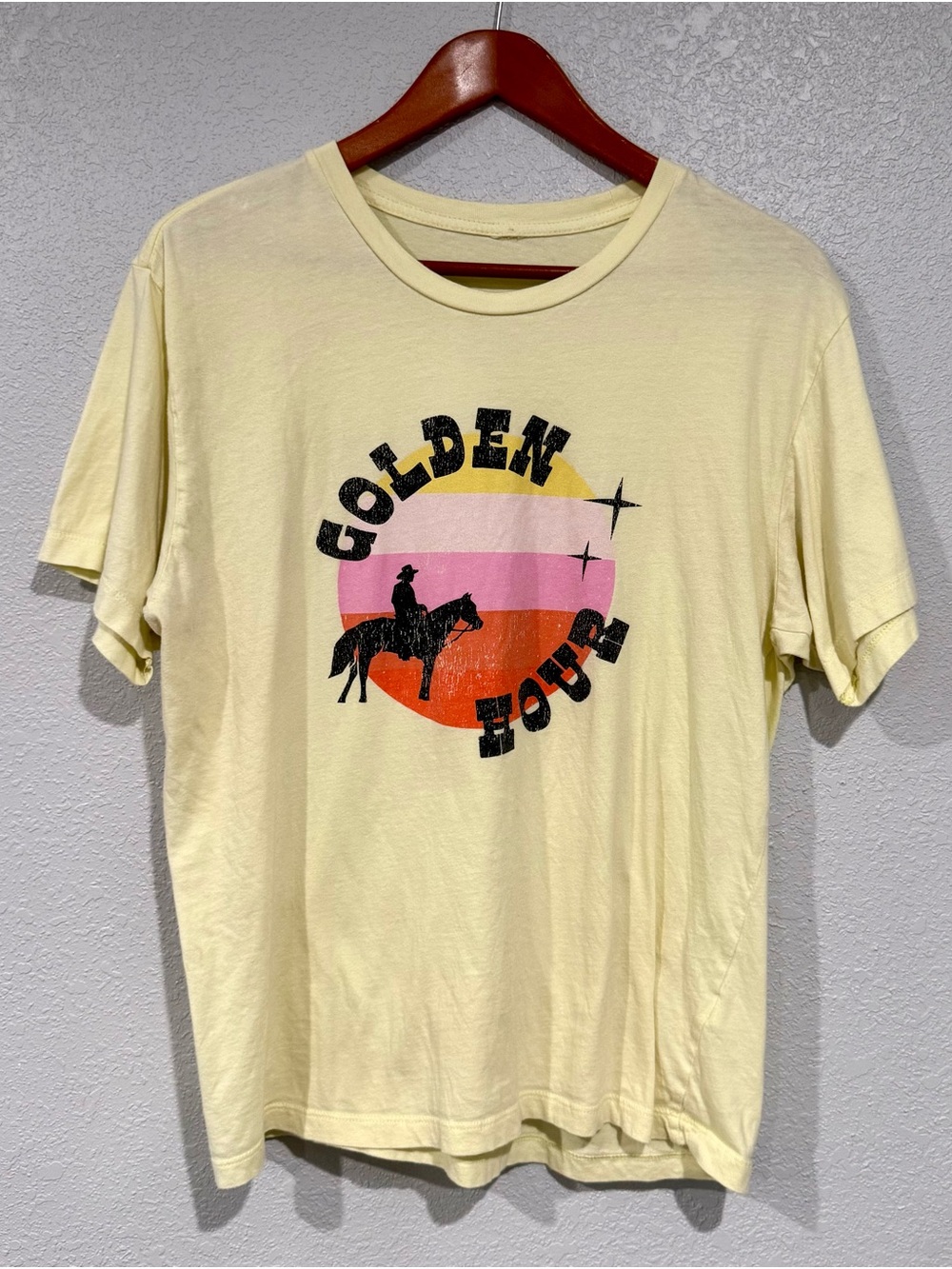 Golden Hour Graphic Tee by Charlie Southern in Pastel Yellow
